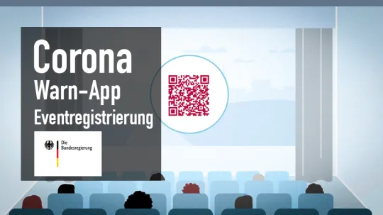 Corona-Warn-App - Eventregistrierung