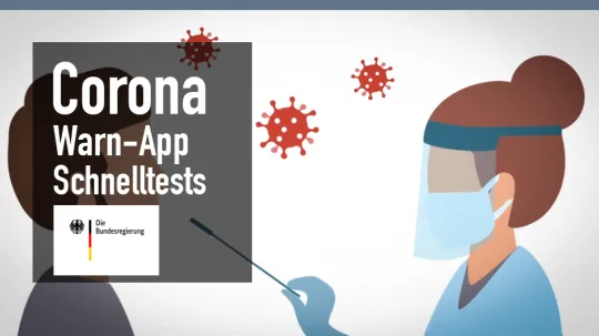 Corona-Warn-App - Schnelltests