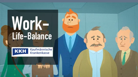 Video über Work-Life-Balance für die Kaufmännische Krankenkasse Hannover