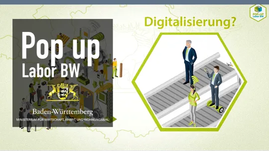 Popup Labor Baden-Württemberg