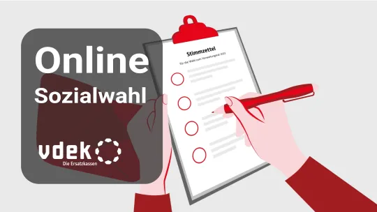 vdek - Online Sozialwahl
