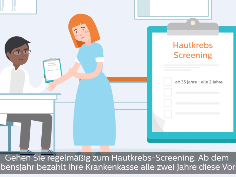 Video Hautkrebs für den Landesverband für Menschen mit Körper- und Mehrfachbehinderung e.V.