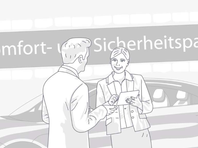 Video über Elektroladestellplätze am Flughafen München